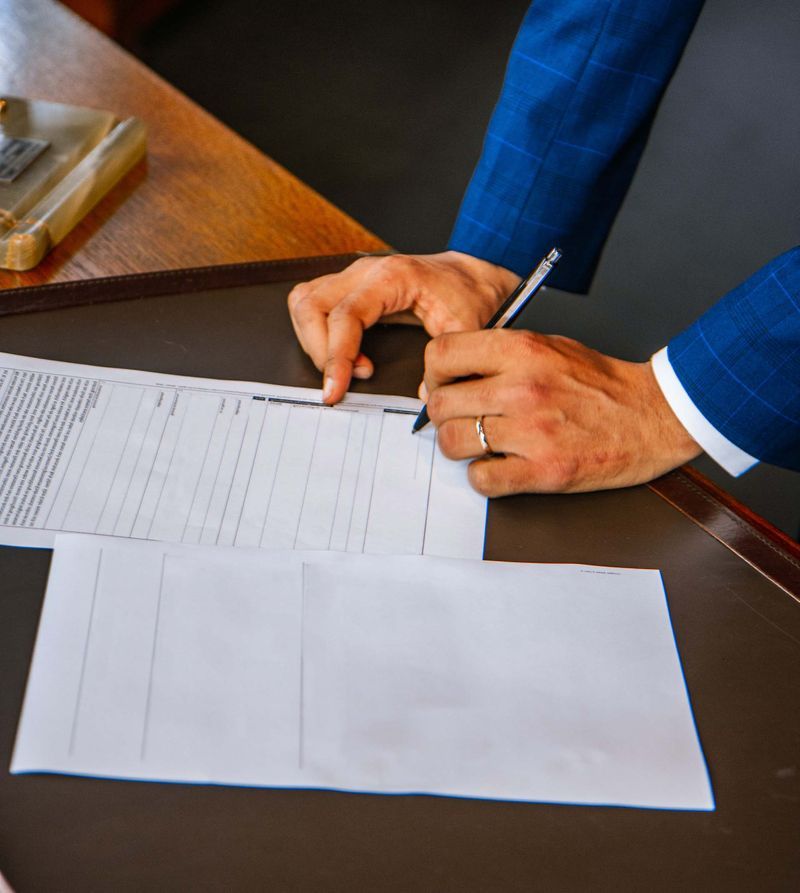 Firma de documentos notariales
